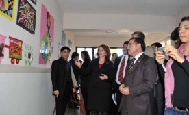 Kilis 7 Aralık Üniversitesi Öğrencilerinden Resim Sergisi