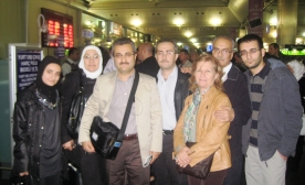 Kilis Postası Ekibi Hacısını Uğurladı