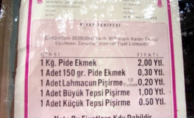 Kilis?te Ekmek Fiyatları Arttı