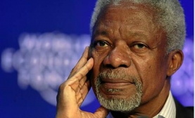 Kofi Annan Sınırı Havadan İnceledi