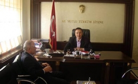 Milli Eğitim müfettişleri Elbeyli'de
