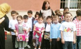 Minikler ders başı yaptı