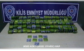 Kilis’te Hap Ele Geçirildi