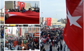 Kilis’te Kurtuluş Yürüyüşü Düzenlendi