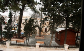 Mevlevihane Parkı’nda Çalışmalar Bitti