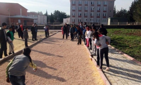 Kilis’te Bocce Maçları İlgi Çekti