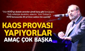 BTP Lideri: Koas provası yapıyorlar