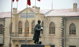 Kilis’te Kar Yine Başladı