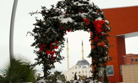Üniversiteden Kar Manzaraları