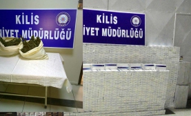 Sigara ve Esrar Ele Geçirildi