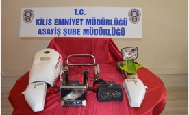 Kilis’te Motosiklet Hırsızı Yakalandı
