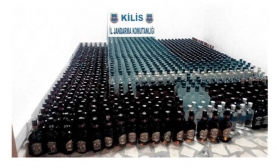 Kilis’te İçki Ele Geçirildi