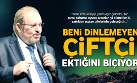 Çiftçi Ektiğini Biçti