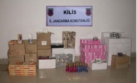 Öncüpınarda Kaçak Eşya Yakalandı