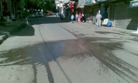Peynir Suları Caddelerde!