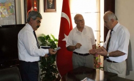 THK Kilis Şube Başkanı Zekeriya Kaya Vali Odabaş?ı Ziyaret Etti