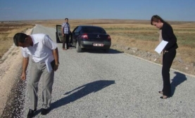 Uçar, Yoları Denetledi