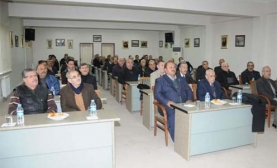 Vali Ayvaz Muhtarla Bir Araya Geldi