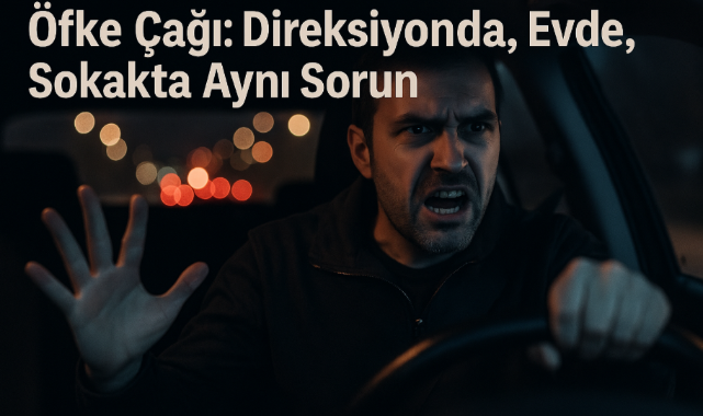 Öfke Çağı: Direksiyonda, Evde, Sokakta Aynı Sorun