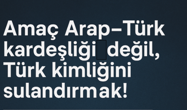 Arap–Kürt–Türk Üçgeni ve Yeni Yurttaşlık Tartışması: Türkiye Nereye Gidiyor?
