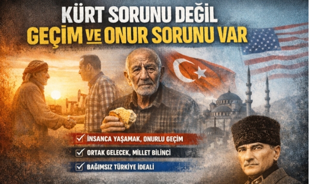 Kürt Sorunu Değil, Geçim ve Onur Sorunu Var