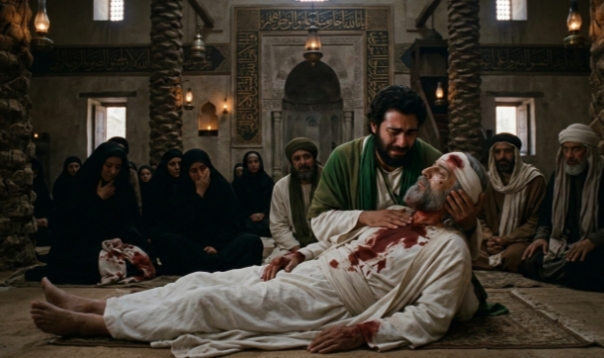 Hüzünlü Bir Miras: İmam Hasan'ın (a.s) Yaralı Babasının Yanındaki İmtihanı