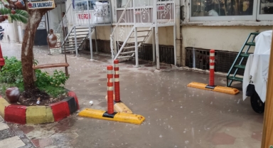 Kilis'te Dün Akşam Yağan Gök Gürültülü Yağış!